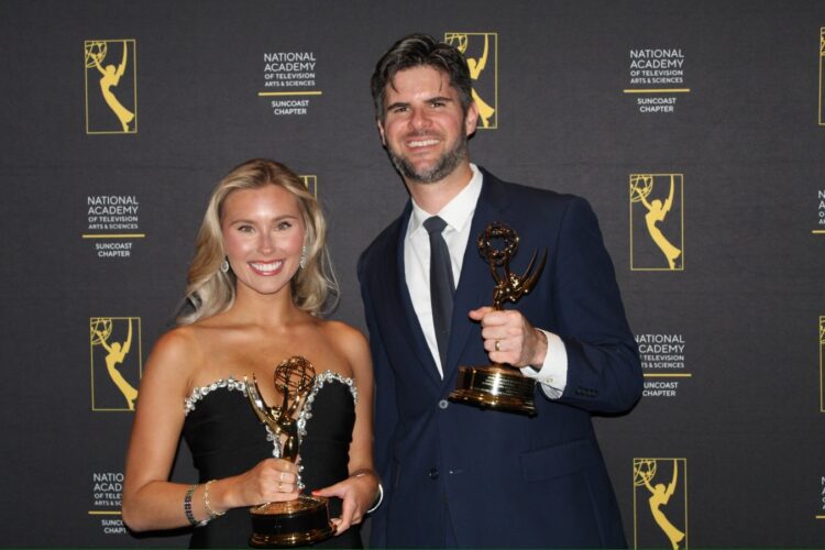 Lee Schools TV Hurricane Ian documentary wins Suncoast EMMY Award
